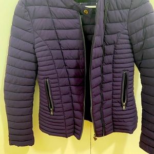 Purple GUESS moto jacket